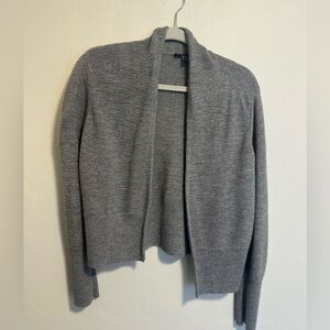Women’s Eileen Fisher Cardigan Sweater, Gray, Size Small